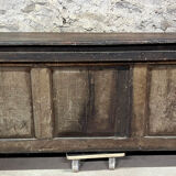 Chest Louis XIV era solid oak circa 1680-1700 (B)