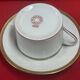 6 ch field haviland limoges porcelain coffee cups white and gold