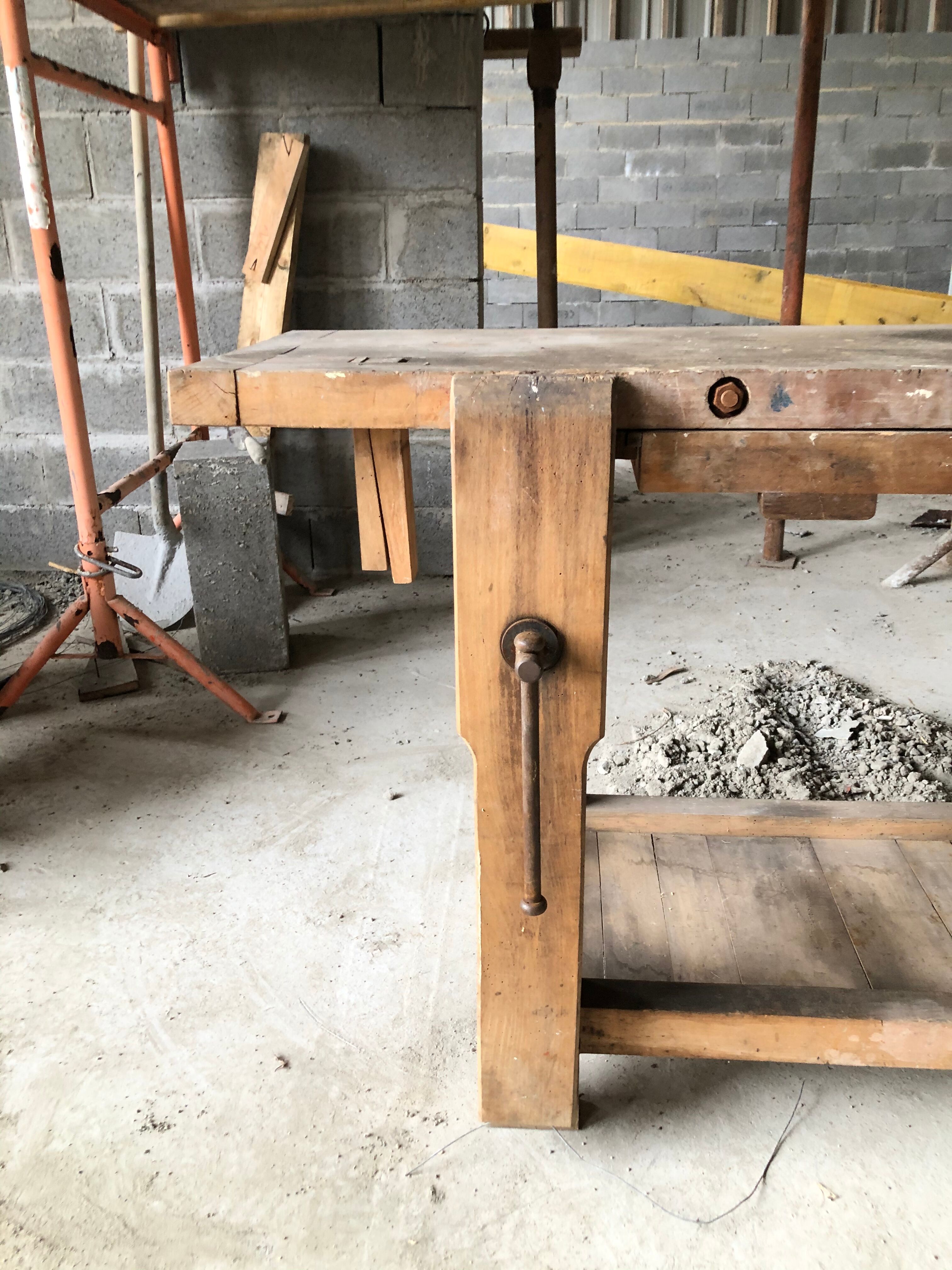 Vintage workbench 1950