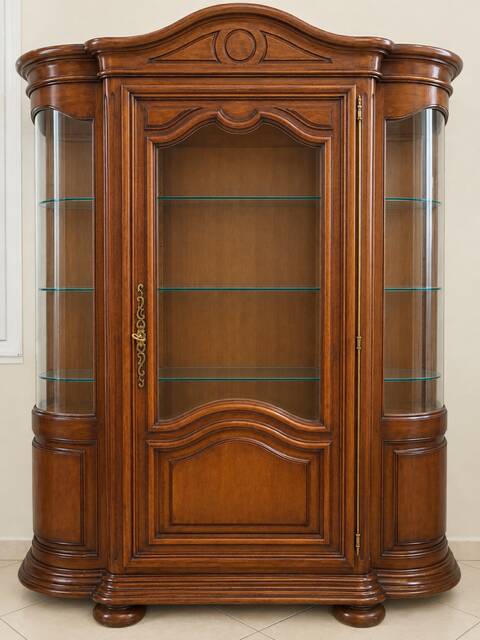 Argentier merisier massif style louis XIV Jean Pierre Ehalt