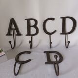 Hooks Wrought iron letters