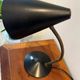 Adjustable black desk lamp mid-century (1950-1960) Helo Leuchten