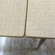 Kitchen table 1960's with extensions, formica and base wood compass
