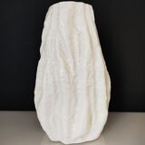 Glass vase in the shape of stone or coral