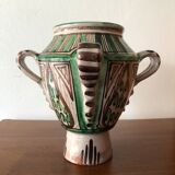 Vintage ceramics vase signed