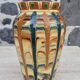 Handcrafted vase with glazes, 1970s