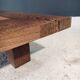 Postmodern Wengé Coffee Table, 1990s