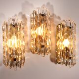 Crystal Waterdrop Wall lamps Sconces by Carl Fagerlund for Orrefors