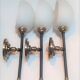Appliques torchères articulées 1950 Lunel