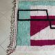 Authentic handmade Berber rug, size 140/260 cm.