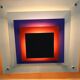 Vintage Danish Kvadrille Wall Lamp by Bent Karlby for Lyfa, Denmark, 1970s