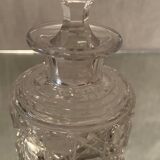 Cut crystal bottle Baccarat Saint Louis