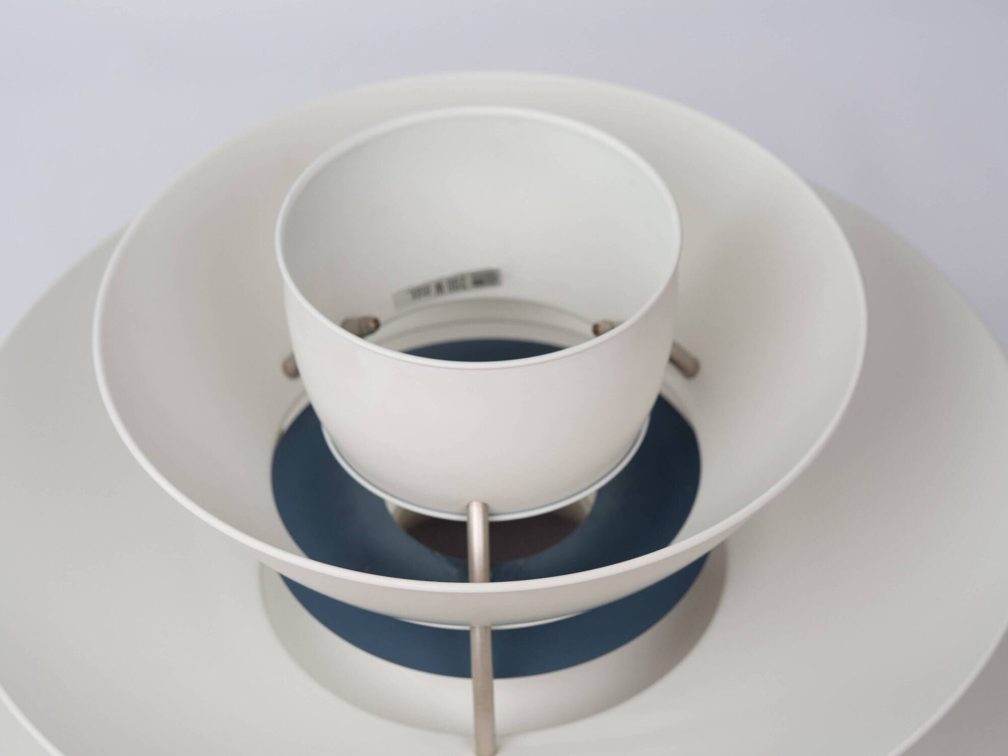 Louis Poulsen Charlottenborg 5 4 1/2 Pendant Lamp, Poul Henningsen, Danish