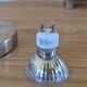 Set of 2 vintage 1970s chrome steel eye ball lamps.