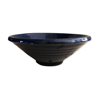 Glazed terracotta dish