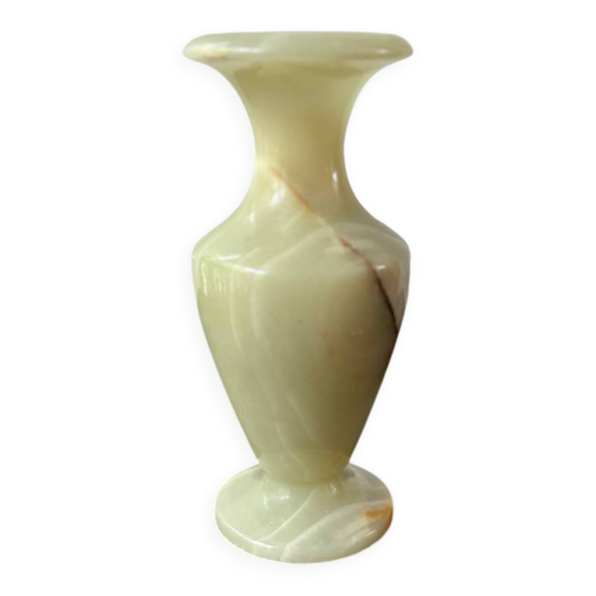 Vintage onyx natural stone vase