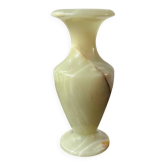 Vase en pierre naturelle onyx vintage
