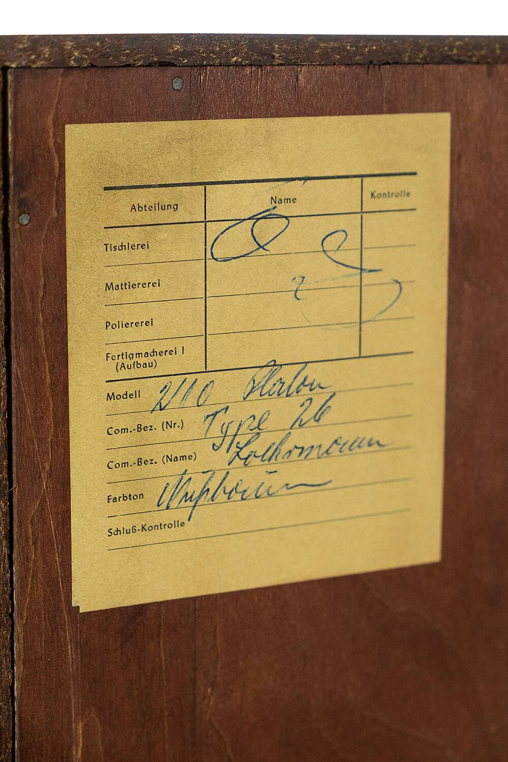 Vintage Walnut Sideboard by Franzmeyer, 1960s