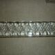 Antique crystal runner or centerpiece