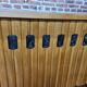 Vintage oak bar Guillerme et Chambron