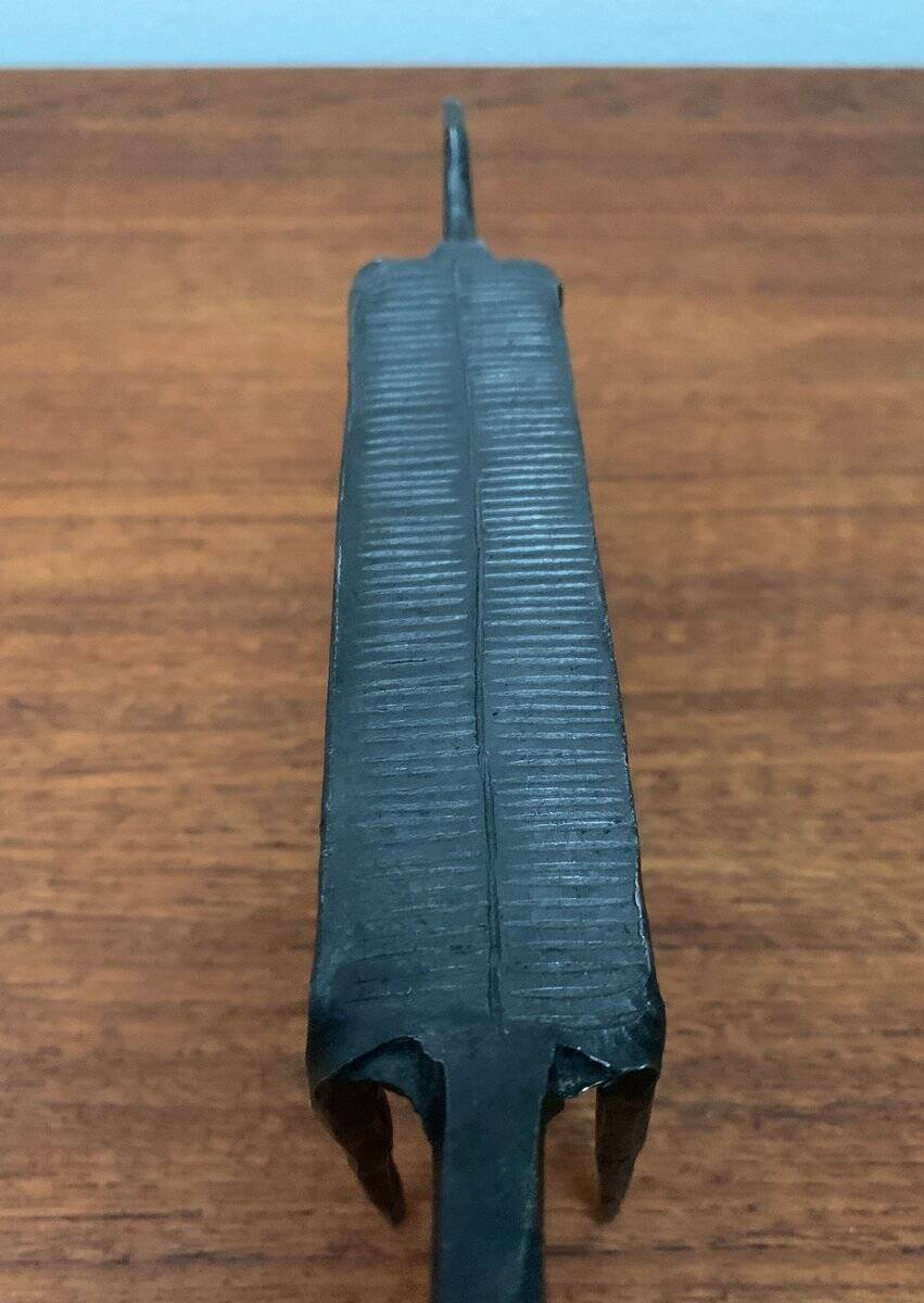 Mid-century wrought iron animal sculpture