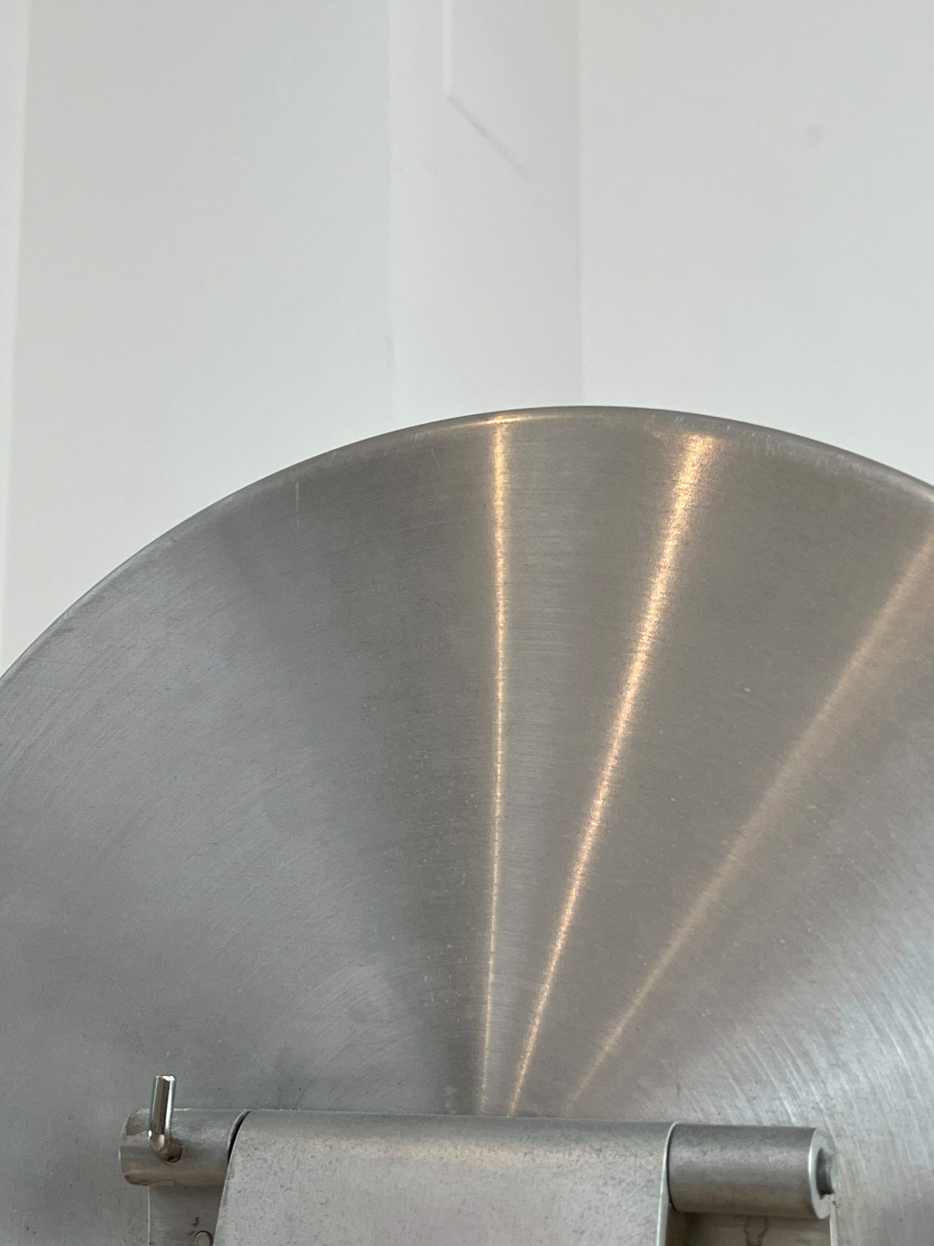 Circular mirror by Pierre Vandel France 70s 47x44cm