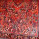 Handmade antique Persian Sarouk rug 3.2' x 5.2' (97cm x 158cm) 1920s
