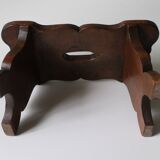XiXe cherry wood stool