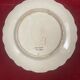 Plate in earthenware of Desvres