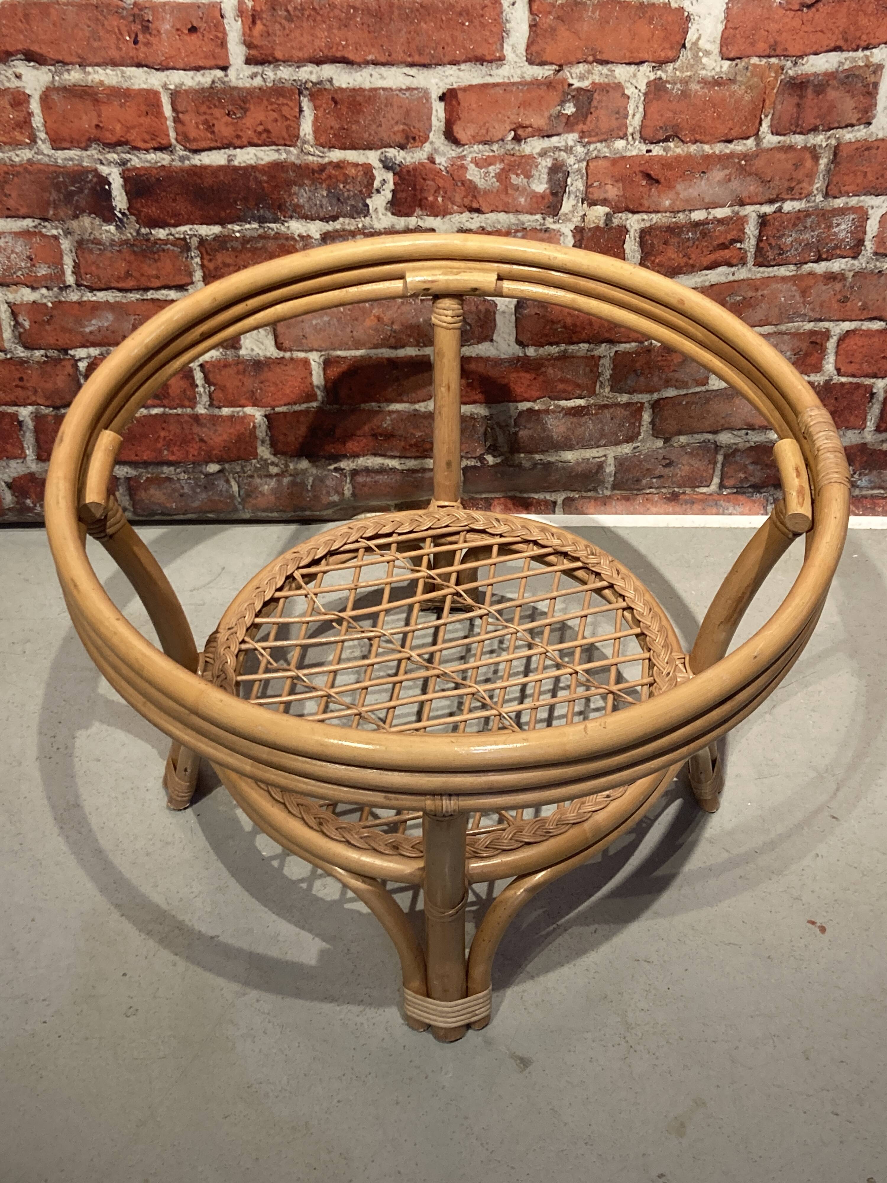 Rattan garden furniture