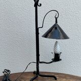 Brutalist modernist lamp