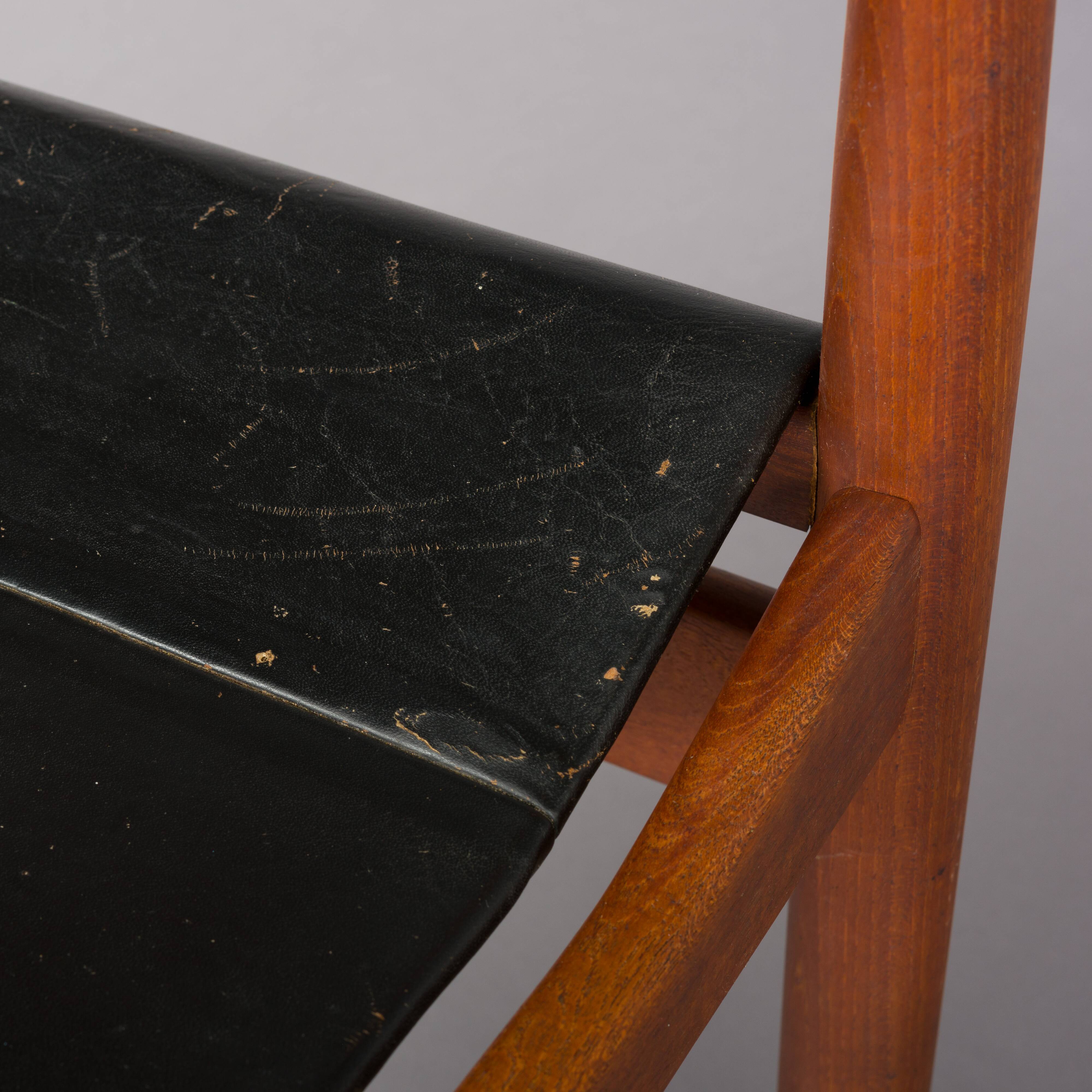 Mid-century Danish teak chairs from the 1960s