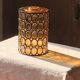 Limburg 1970s amber cloisonné glass ceiling light