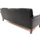 Scandinavian 3-seater leather sofa, Sweden, 1960s