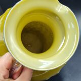 Italian opaline vase with molded pattern