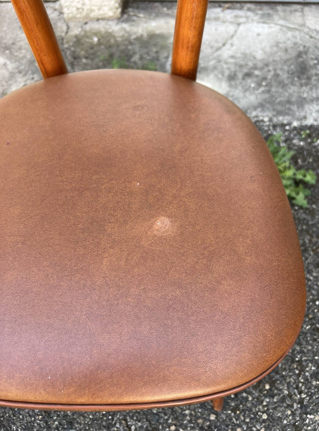 (Lot) 2 Baumann Chairs Compass Leg Scandinavian Style