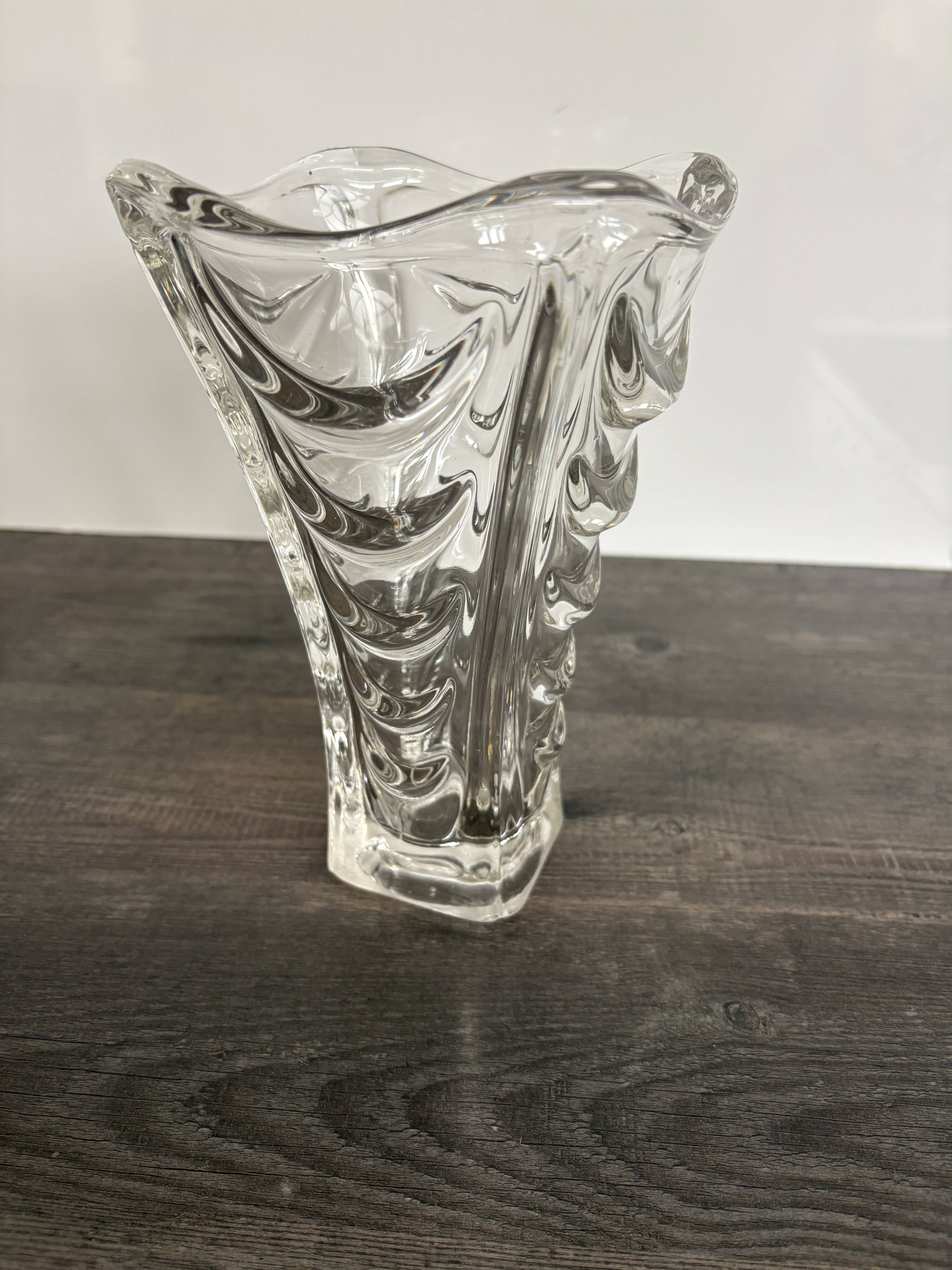 Vintage vase V. Hanuš - Heřmanova Huť, Czechoslovakia