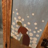 Parisian buffet naive painting