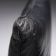 Stunning lounge chair The Rock in black leather by Gerard Van Den Berg - Montis