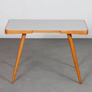 Wooden and glass table by Jiri Jiroutek, 1960