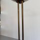 Pair of metal and brass candlesticks, 1960s, Germany