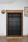 Renovated antique solid wood furniture – bookshelf / entrance wardrobe