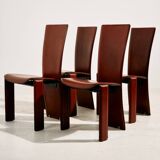 Pietro Costantini leather dining chair, set of 4