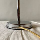 Lampe d'appoint Massive vintage en métal chromé