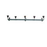 Vintage wall-mounted coat rack