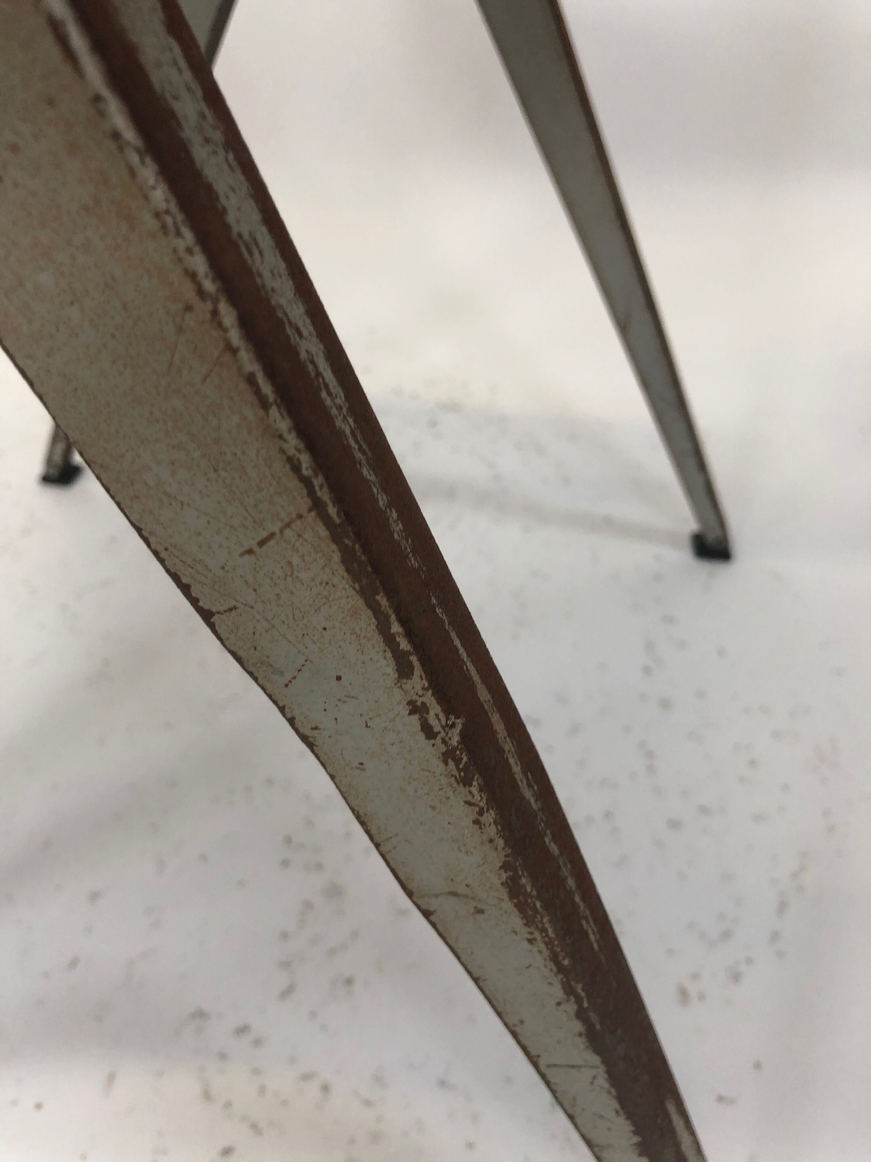 Industrial school chair Galvanitas S16
