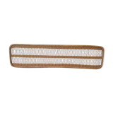 Vintage rattan headboard