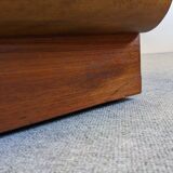 Low Space Age teak sideboard from the 60s/70s