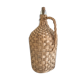 Demijohn old dress in vintage rattan