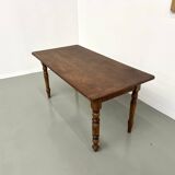 Small farmhouse table / desk in solid cherry wood